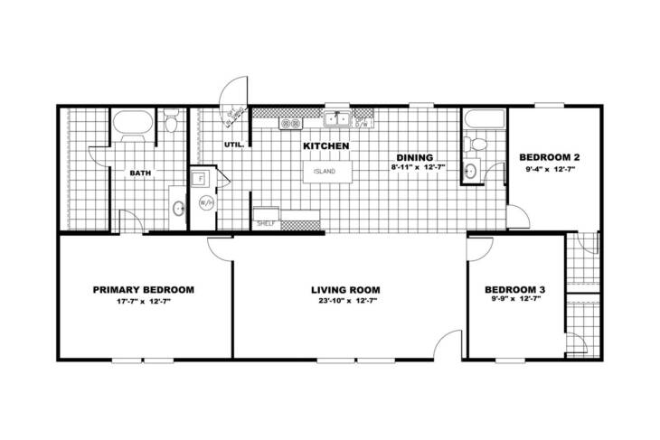 2023 TRU Clayton Thrill Mobile Home - Doublewide - 3BR/2BA - 28x56 - 1475 sqft - FACTORY DIRECT - Florida - Image 17