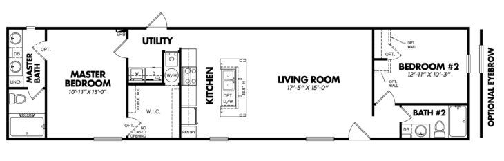 1668-22A Singlewide Home - Image 2