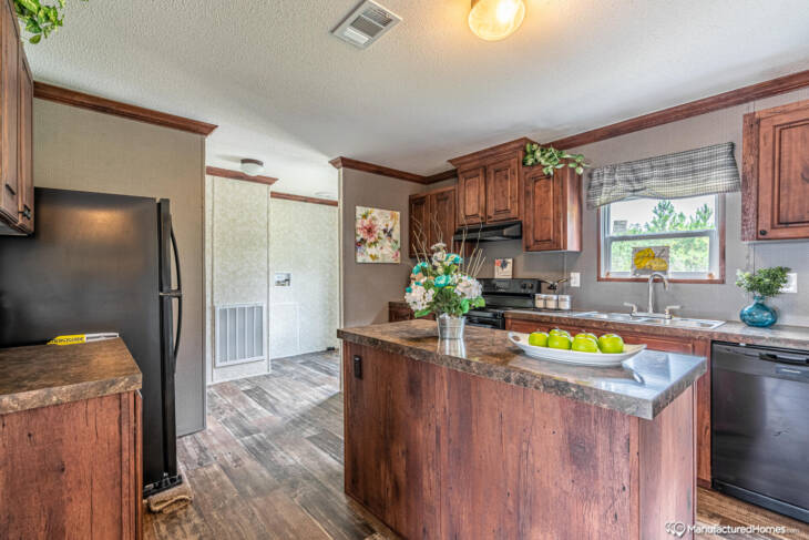 mobile home kitchen