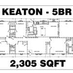 2023 TownHomes Coastal Series - Keaton Mobile Home - 4BR/3BA - 30x76 - 2305 sqft - Image 18