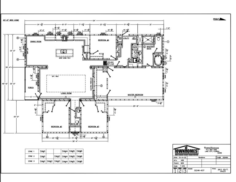 2023 TownHomes Key Largo Mobile Home - 4BR/2BA - 2,612 sqft - Image 17