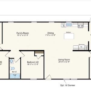2023 Prime 2868H42P01 Mobile Home - Doublewide - 4BR/2BA - 26x68 - 1813 sqft
