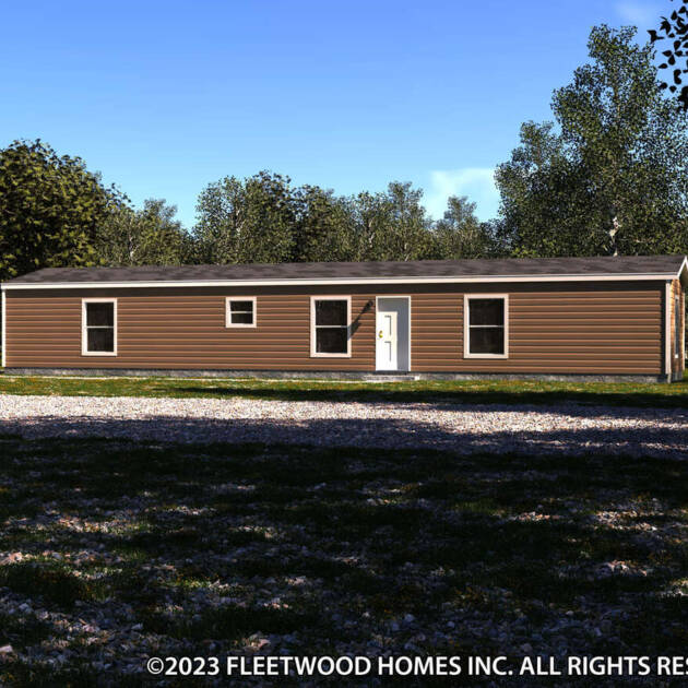 Fleetwood KeyStone 16663A - 3BR/2BA  (990 Sq Ft) Singlewide