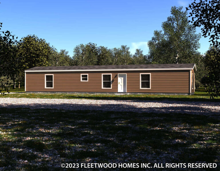 Fleetwood KeyStone 16663A - 3BR/2BA  (990 Sq Ft) Singlewide