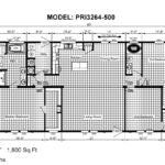 Sunshine Homes - Prime PRI3264-500 Mobile Home - 3BR/2BA - 32x64 - 1800 sqft - Image 12