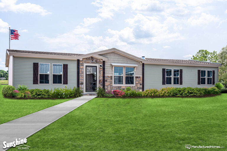 Sunshine Homes - Prime PRI3270-2050 Mobile Home - 3BR/2BA - 32x70 - 1980 sqft