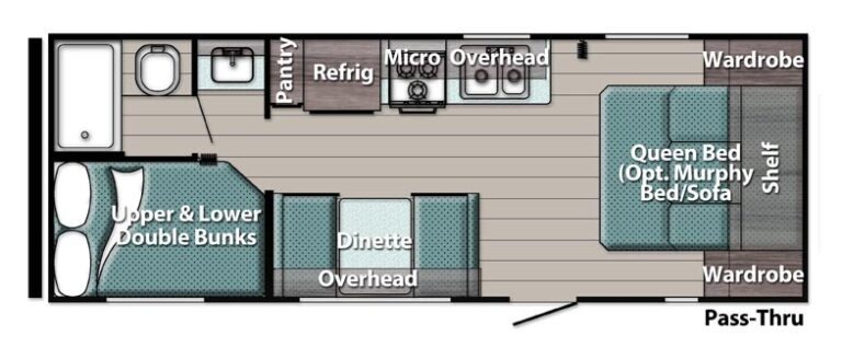 2022 Gulfstream Amerilite RV Model 248BH - 8x27 - 216 sqft - Image 8