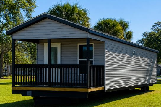 12x40 Park Model Home with 4' porch