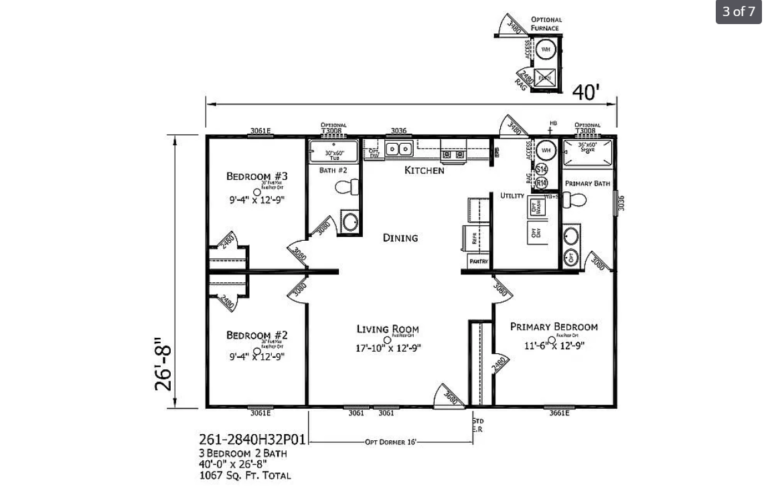 2024 Champion Allan Prime Series Mobile Home - 3BR/2BA - 26x40 -1067 sqft - 0.625 Acres - Punta Gorda, FL - Image 5