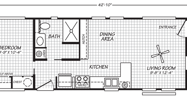 Winton | 1 Bed · 1 Bath · 478 SqFt